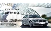 Ankara Etimesgut ELVANKENT OTO KİRALAMA MY CAR RENT ACAR