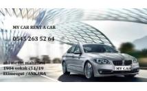 Ankara Etimesgut ELVANKENT OTO KİRALAMA MY CAR RENT ACAR