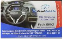 Trabzon Trabzon Karayel Rent A Car
