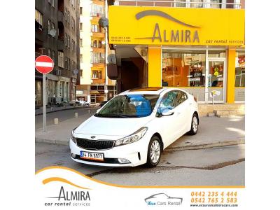Kia Cerato
 Эрзурум Якутие Almira Car Rental Services