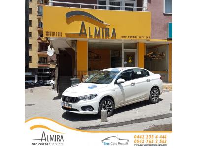 Fiat Egea Эрзурум Якутие Almira Car Rental Services